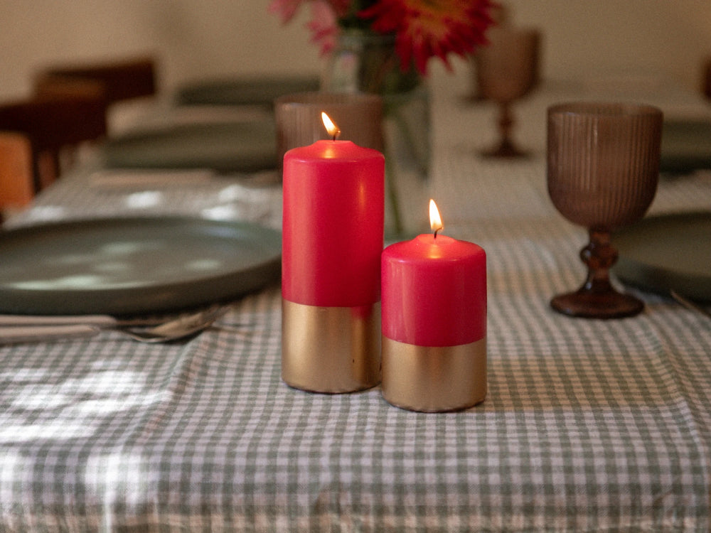 Velas <br><i>decorativas</i>.