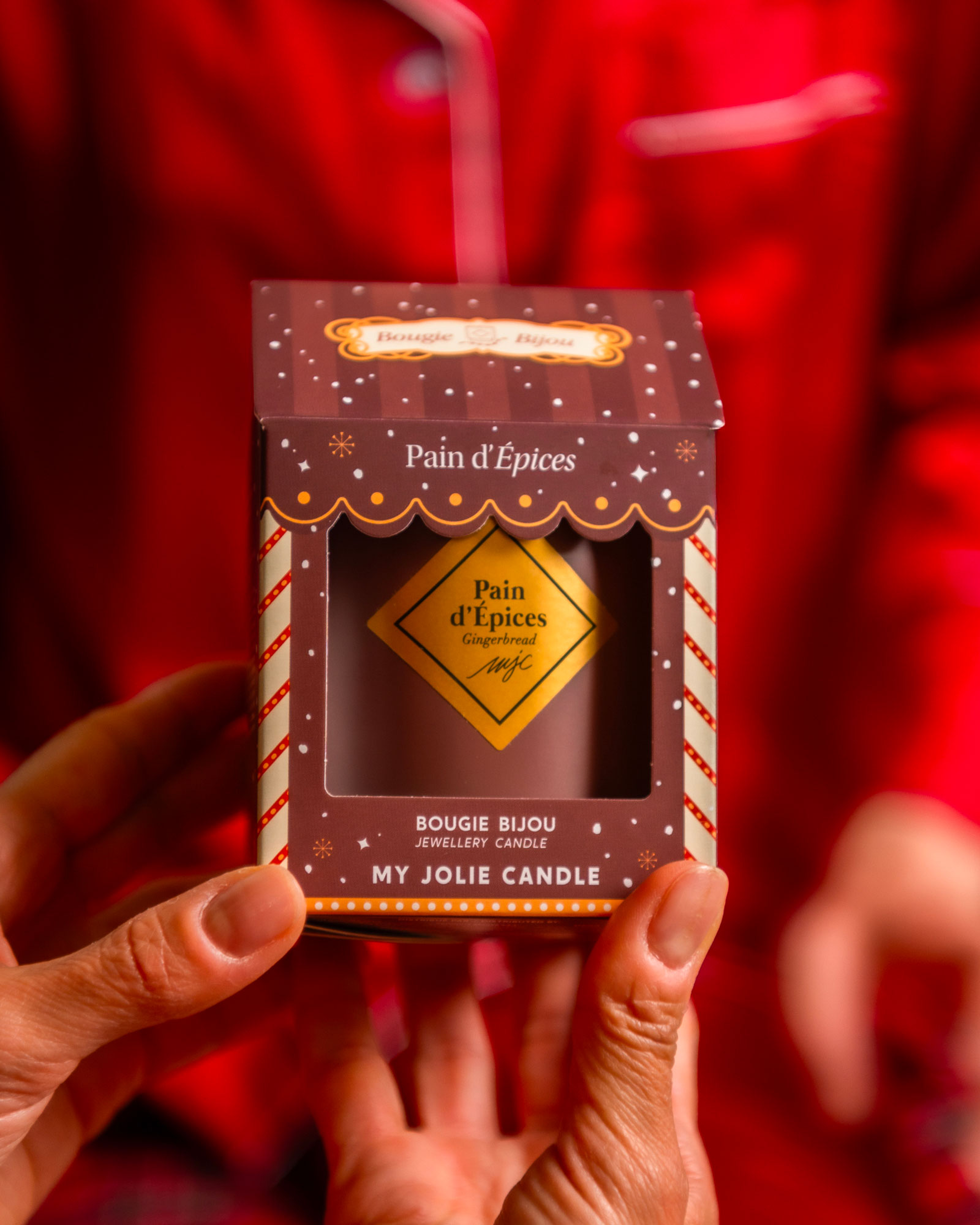 Vela con joya Pan de Especias