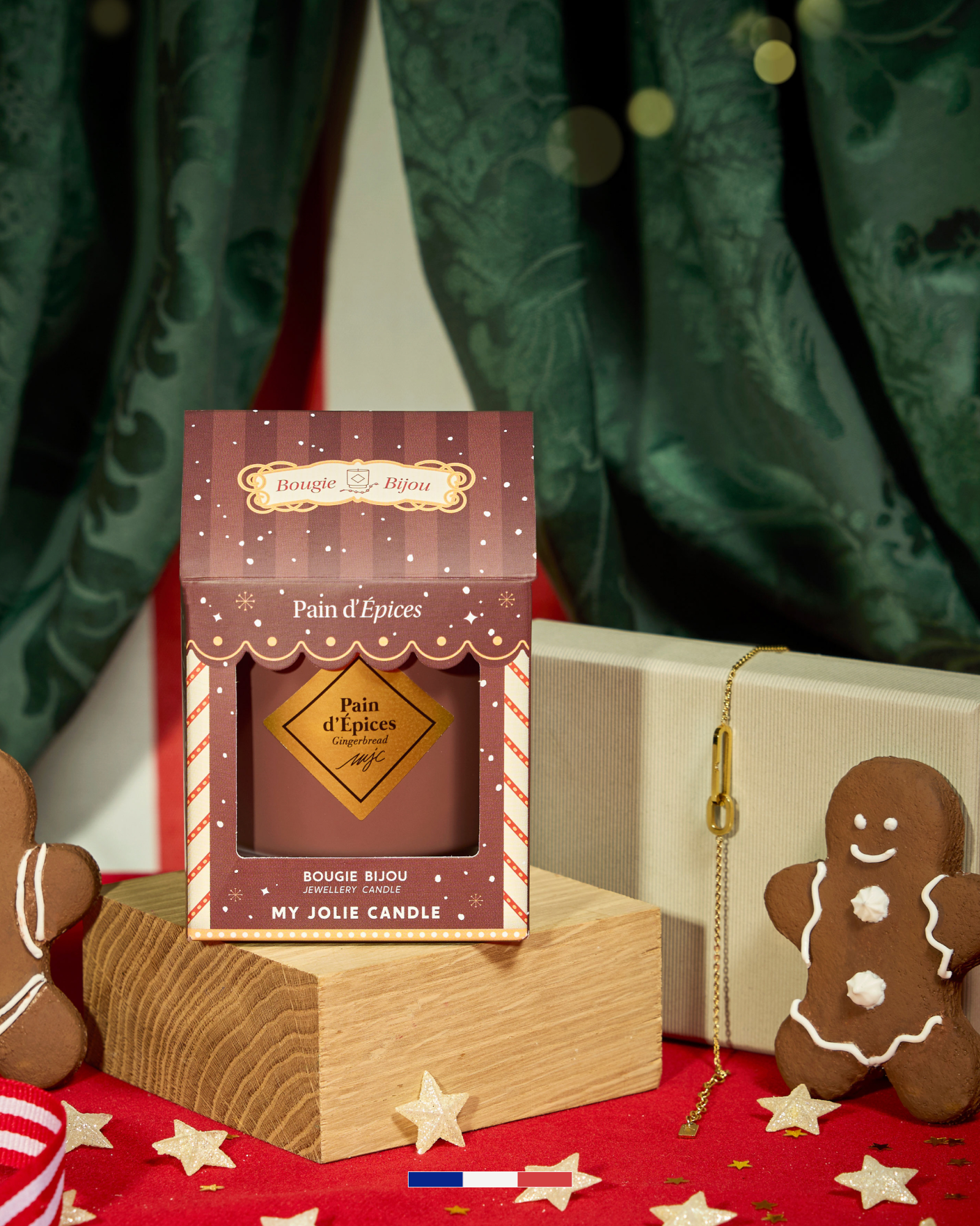 Vela con joya Pan de Especias