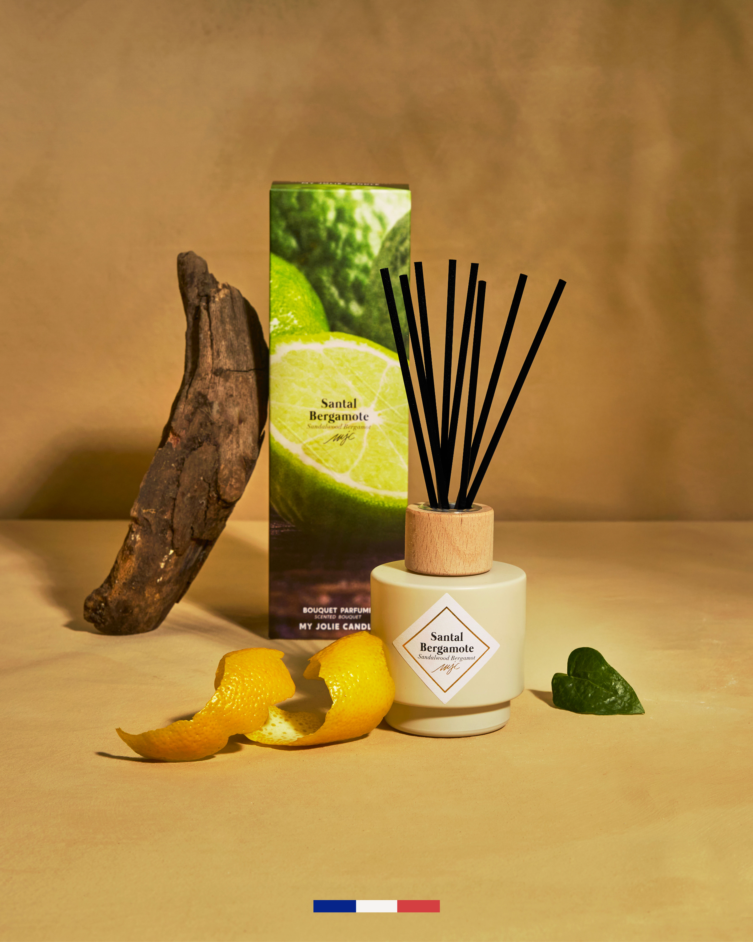 Bouquet perfumado Sándalo Bergamota