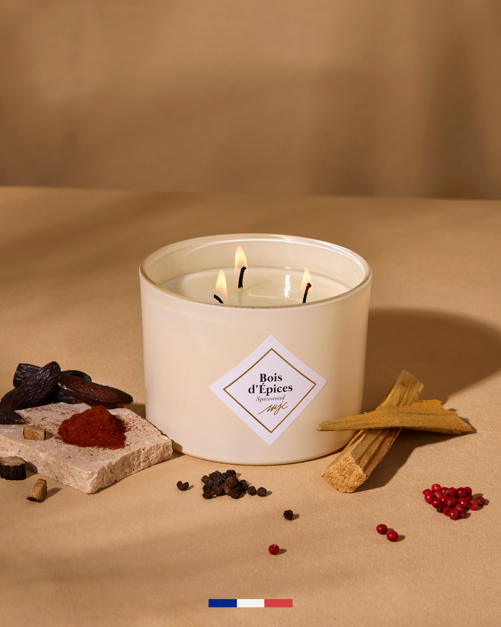 Vela grande Madera Especiada