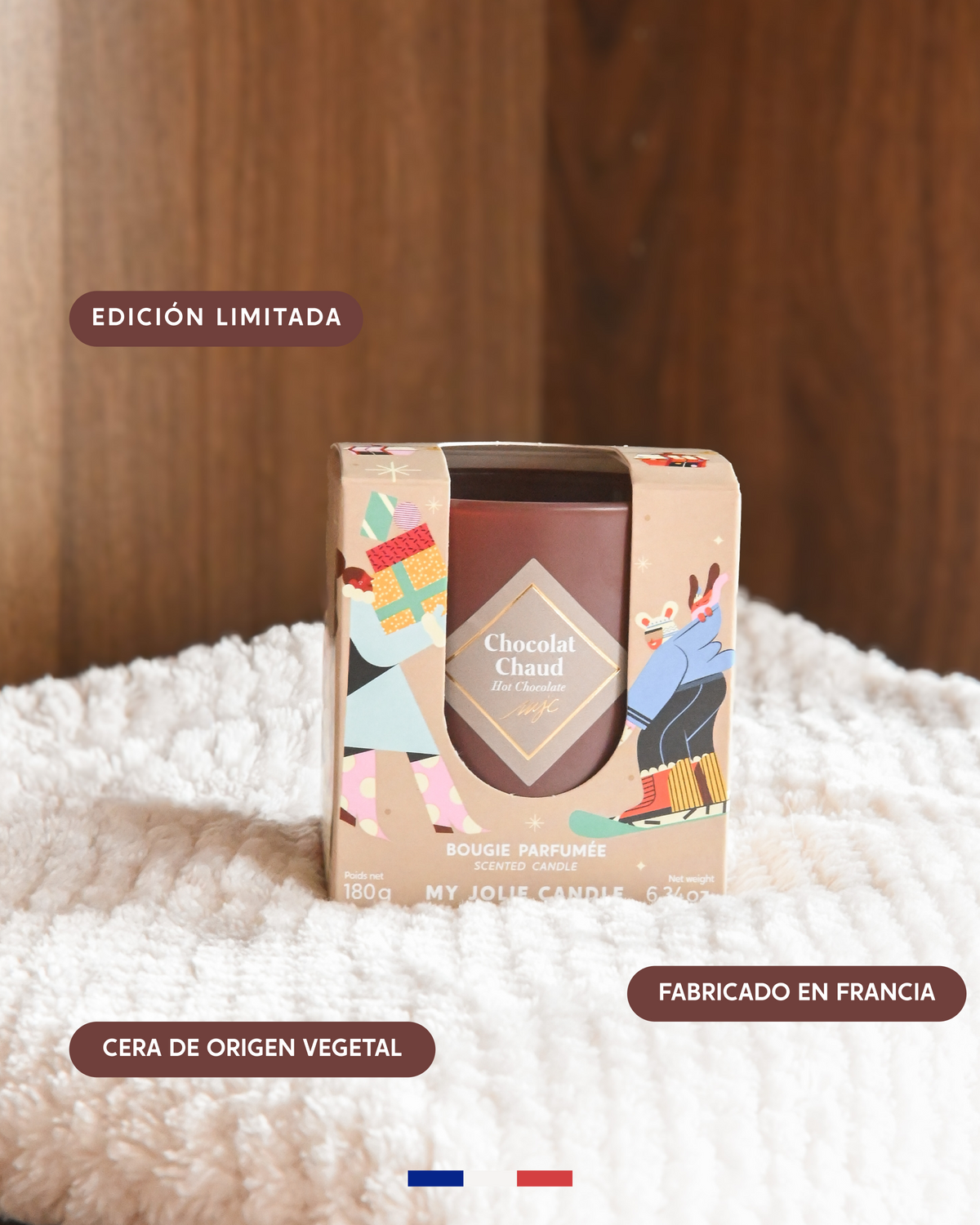 Vela Chocolate Caliente