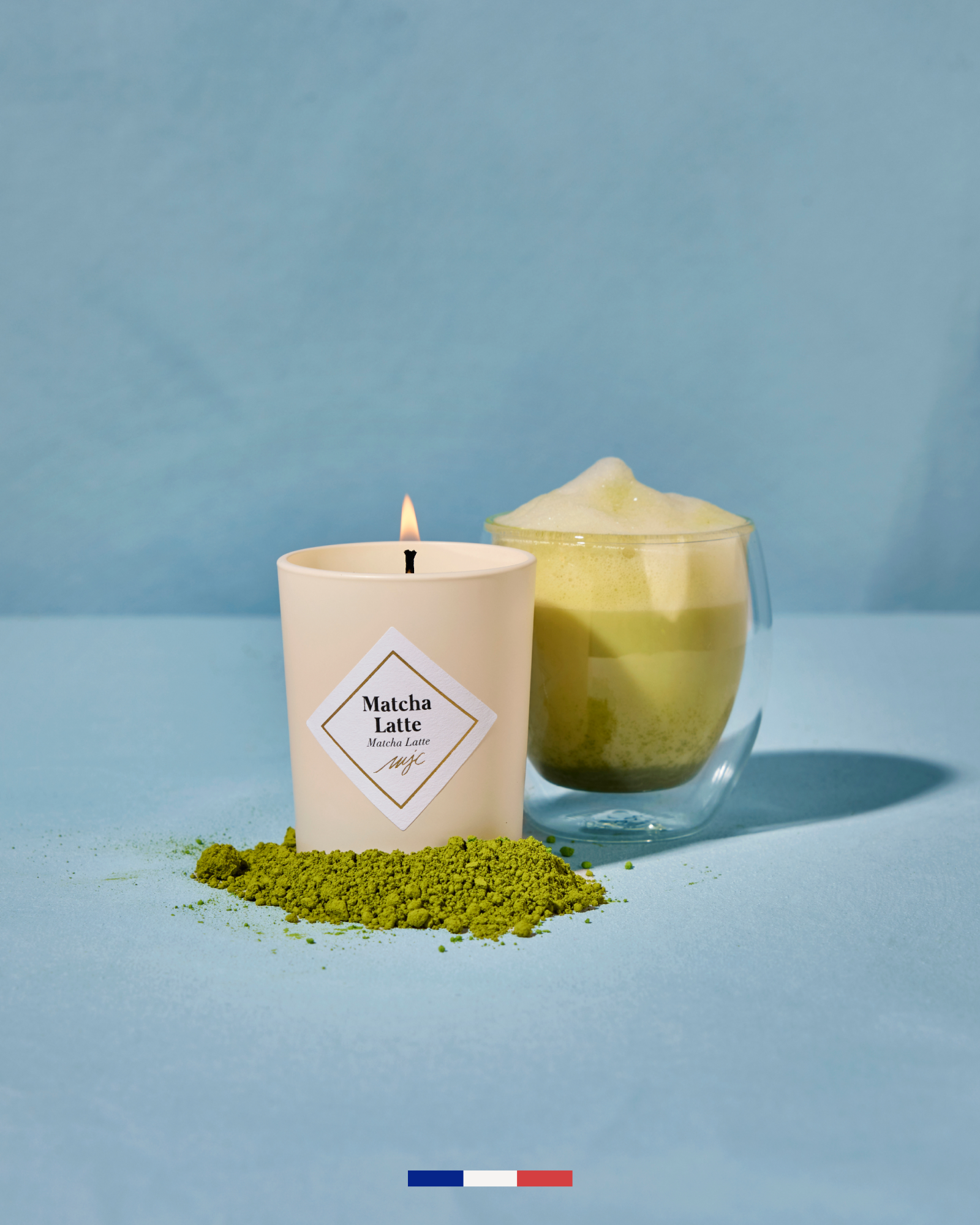 Vela pequeña Matcha Latte