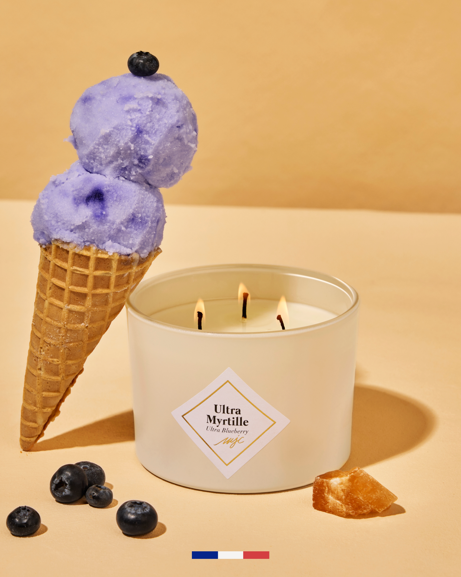 Vela grande Ultra Arándano