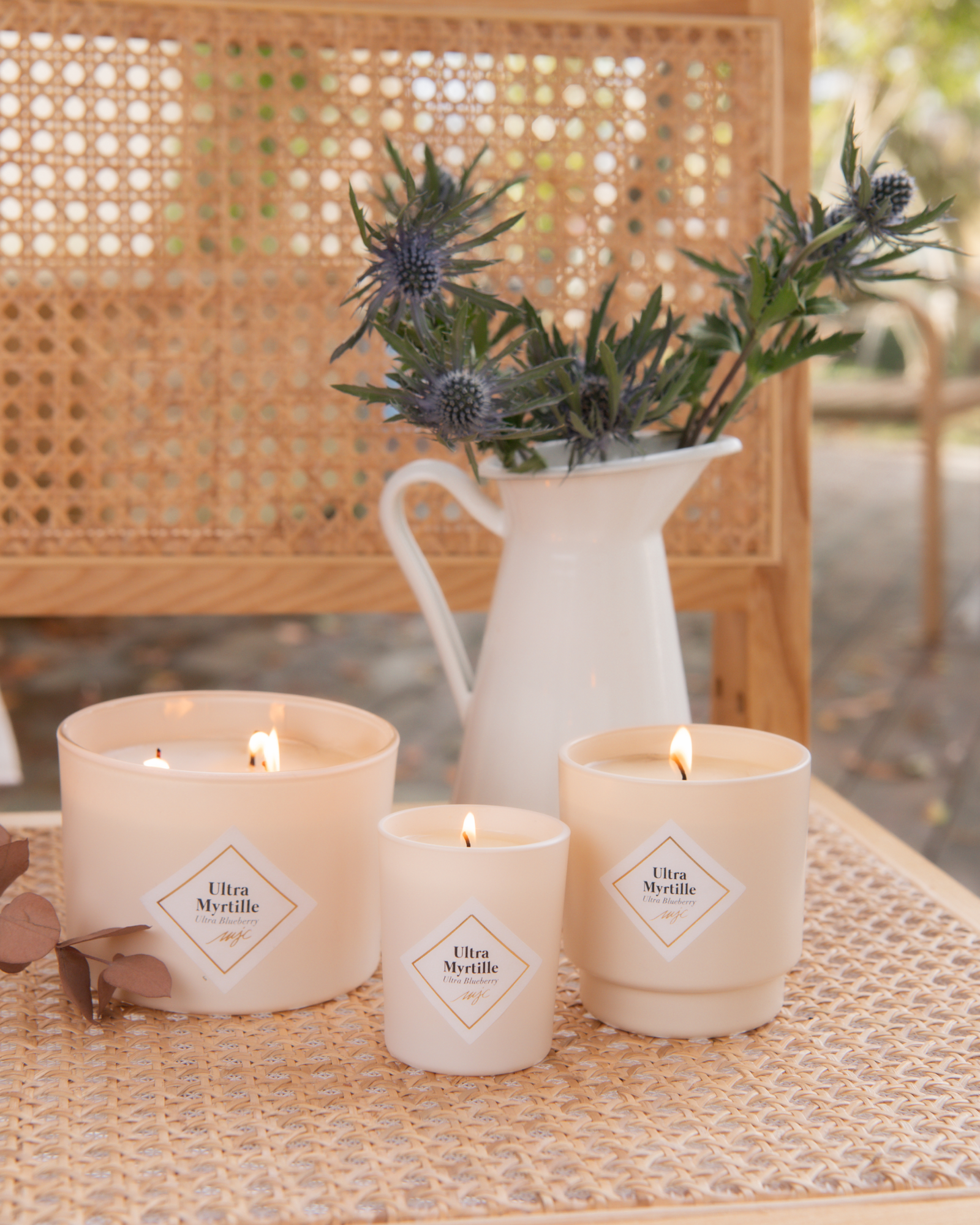 Vela pequeña Ultra Arándano