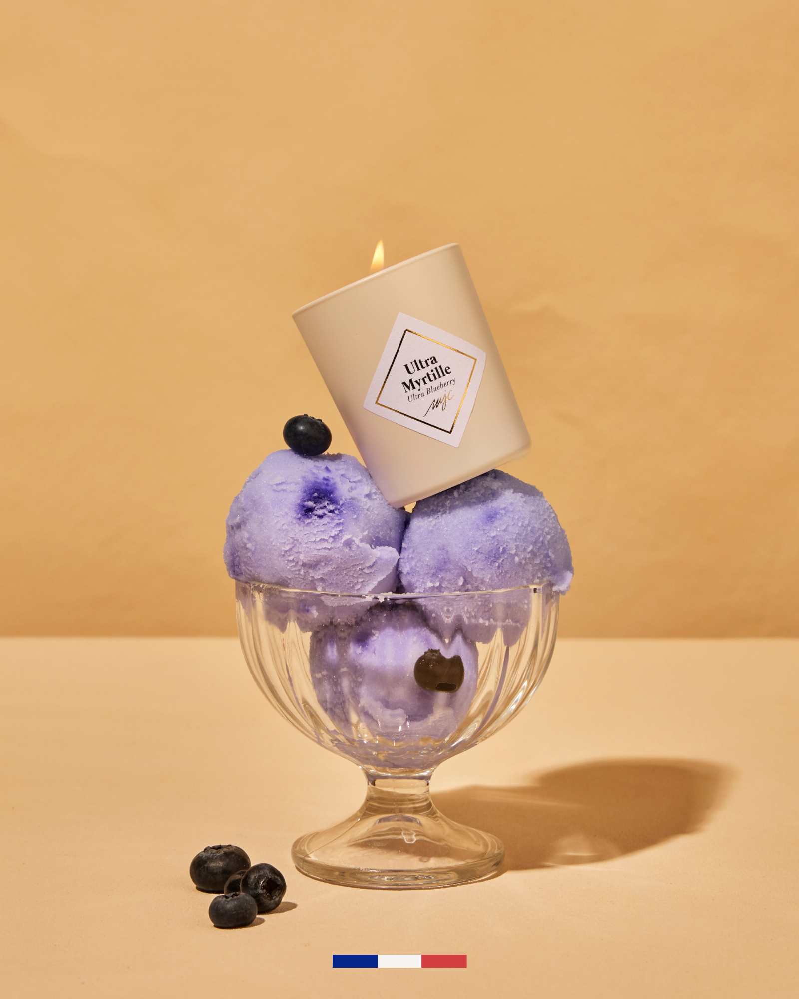 Vela pequeña Ultra Arándano