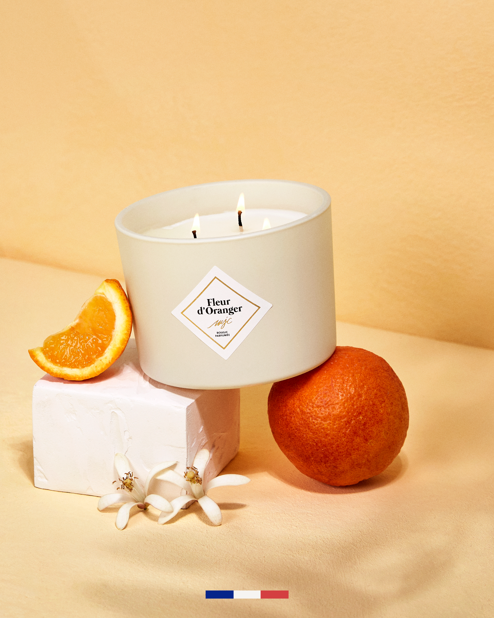 Vela grande Flor de Azahar