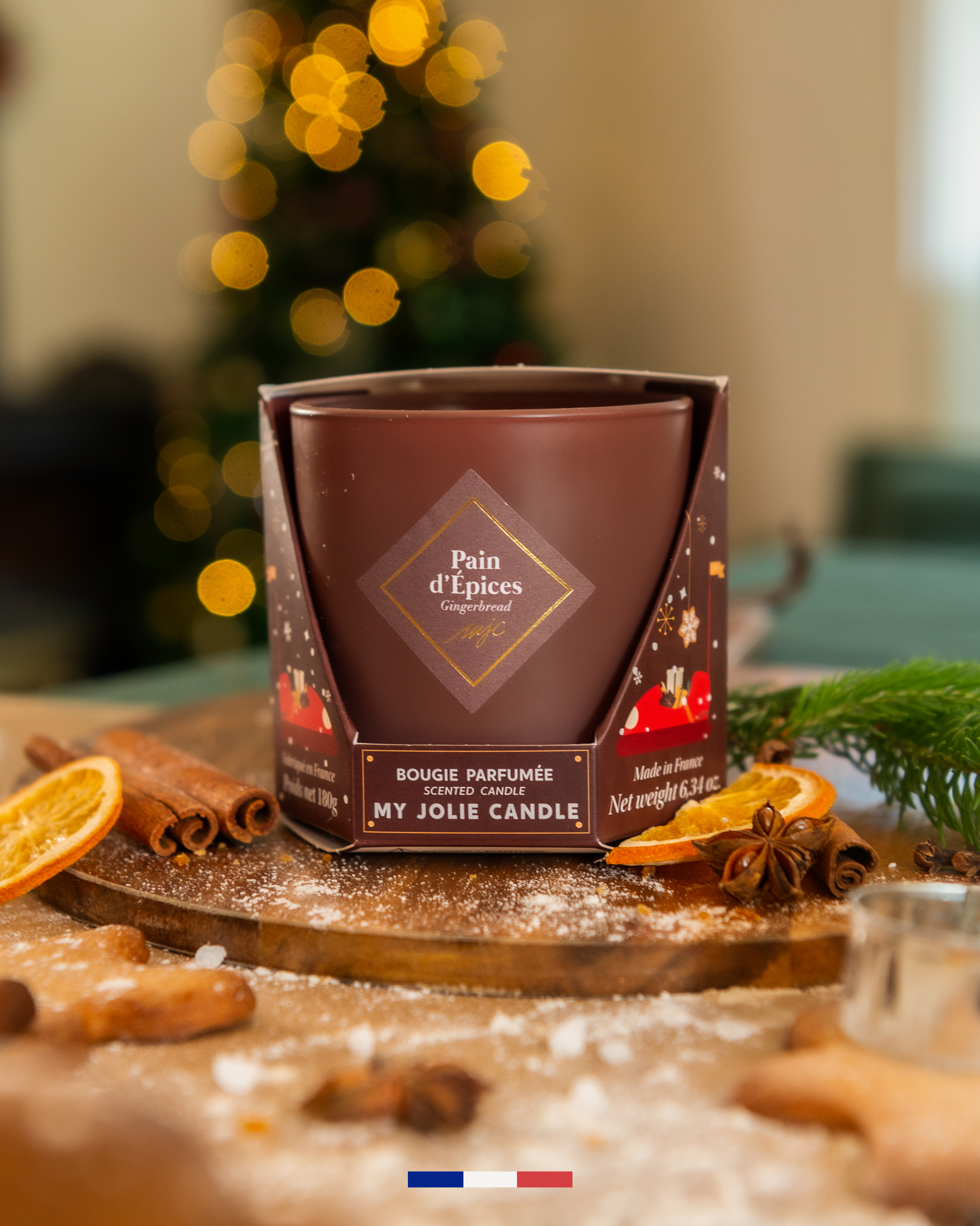 Vela de Pan de especias