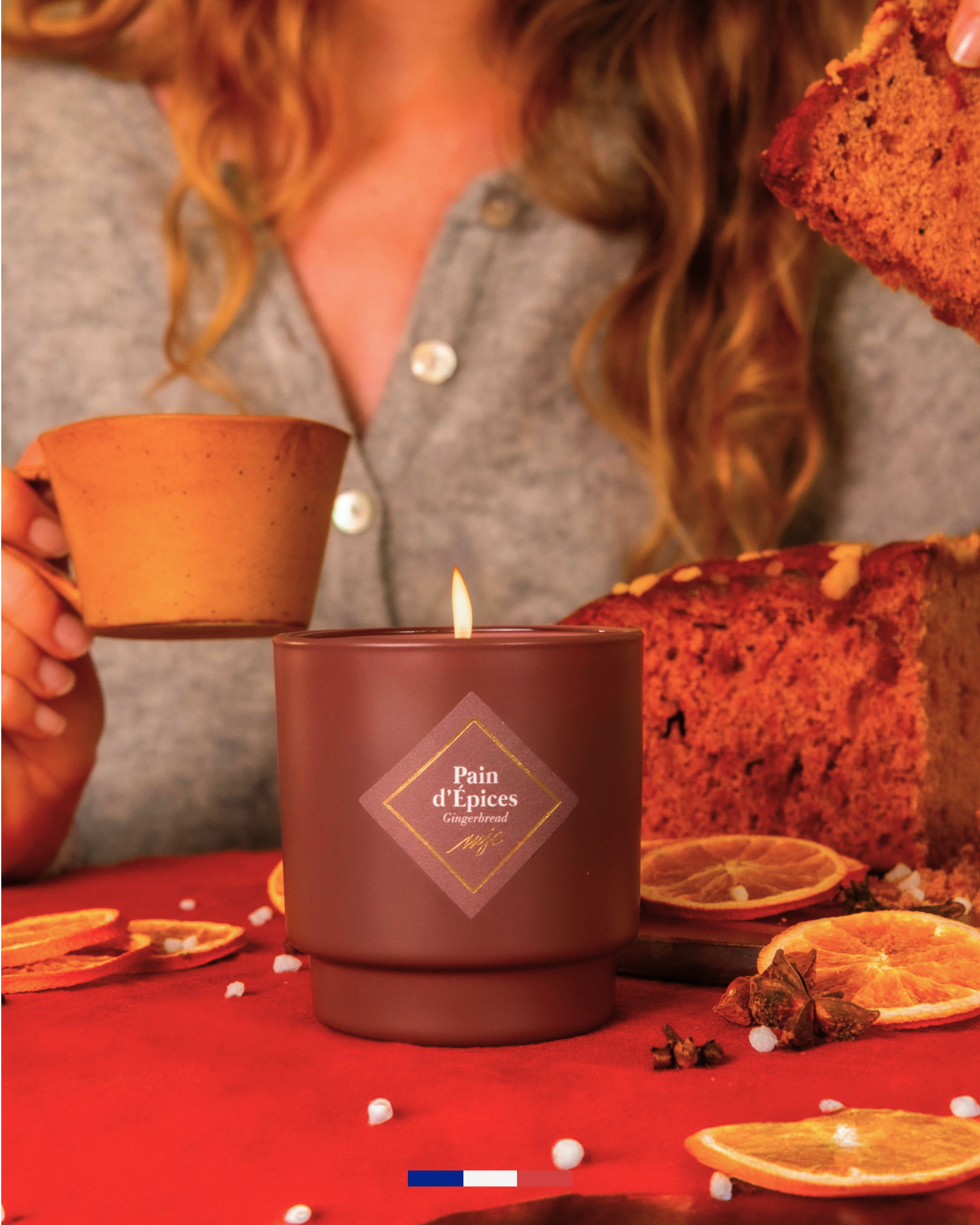 Vela de Pan de especias