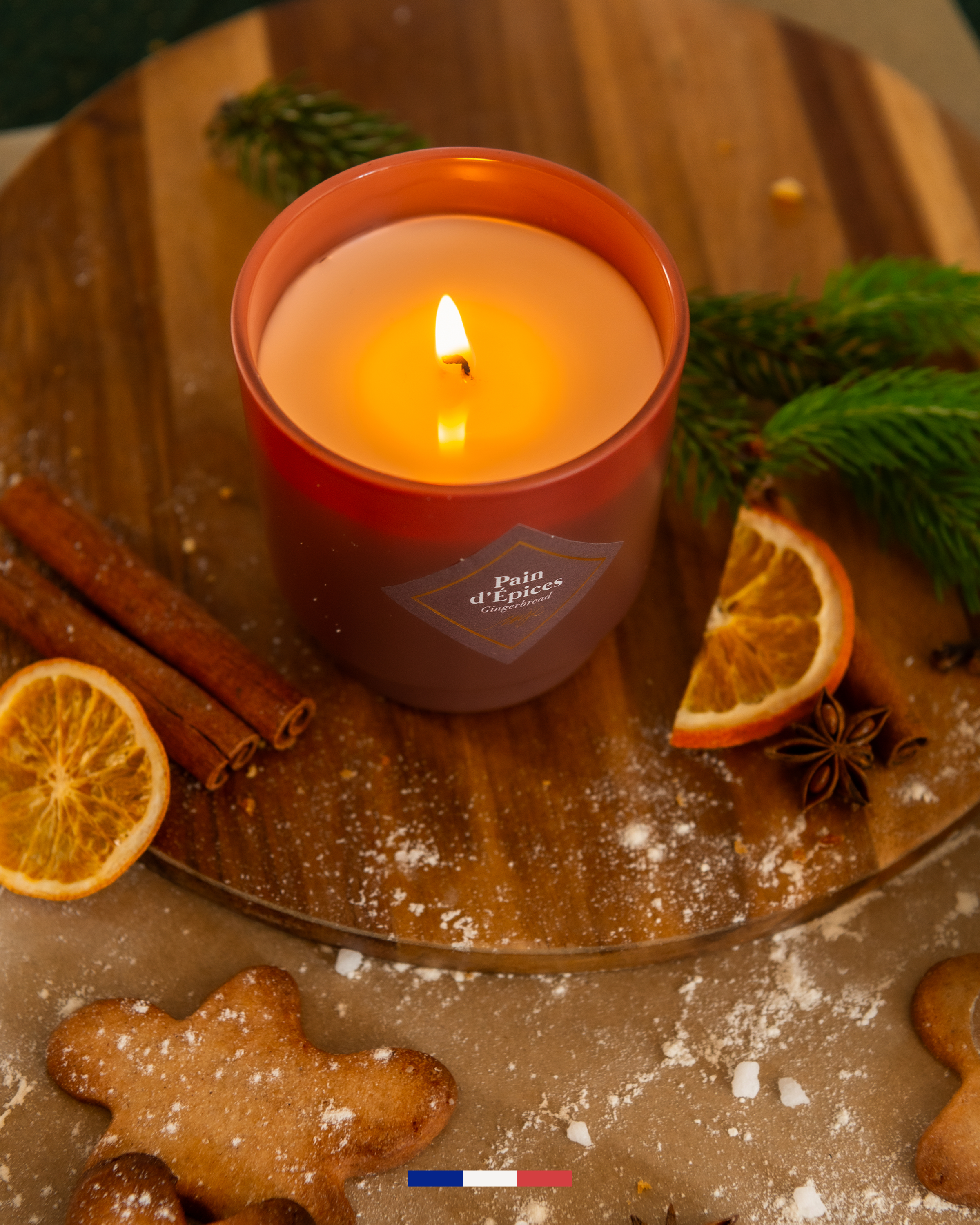 Vela de Pan de especias