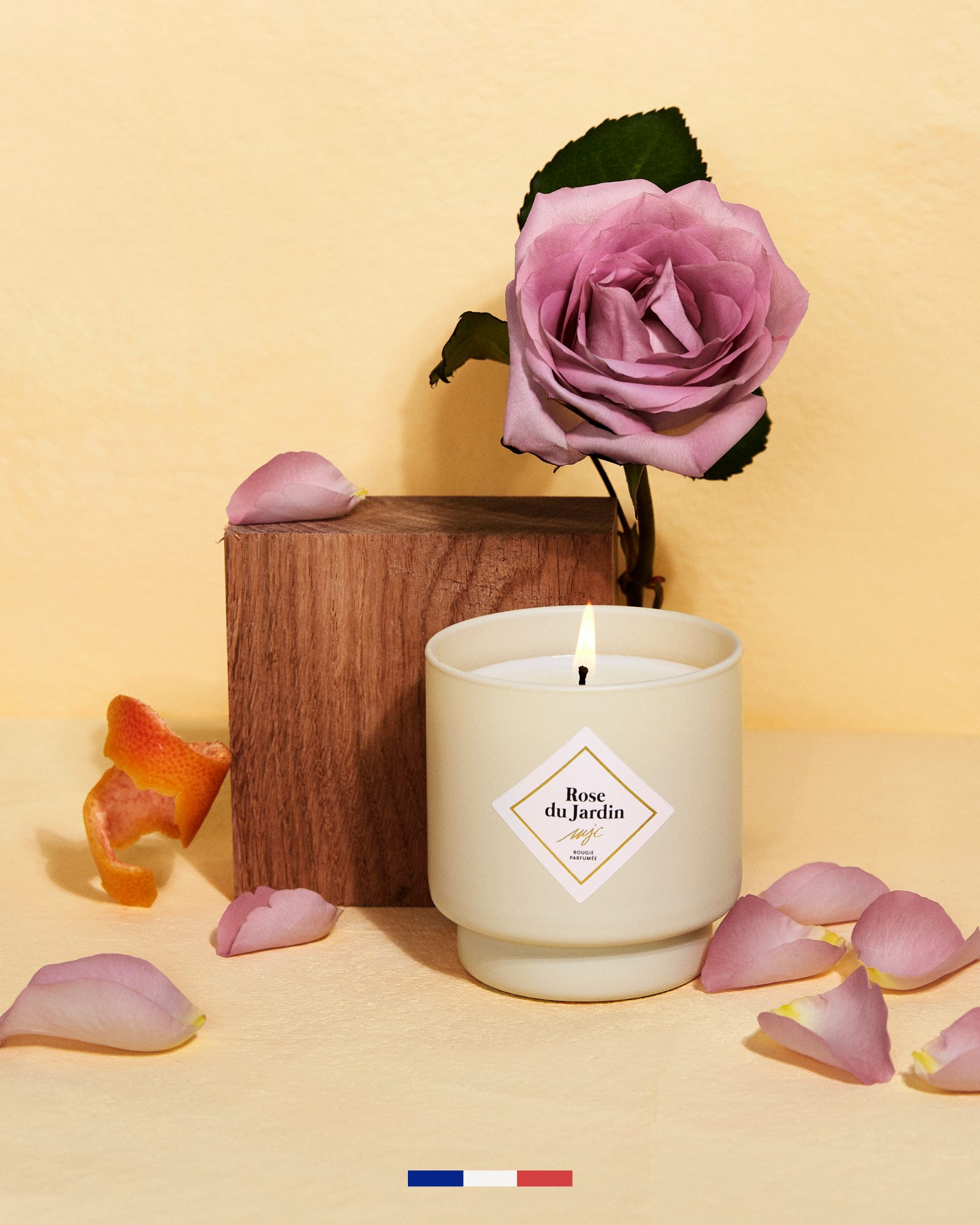 Vela Rosa del Jardín