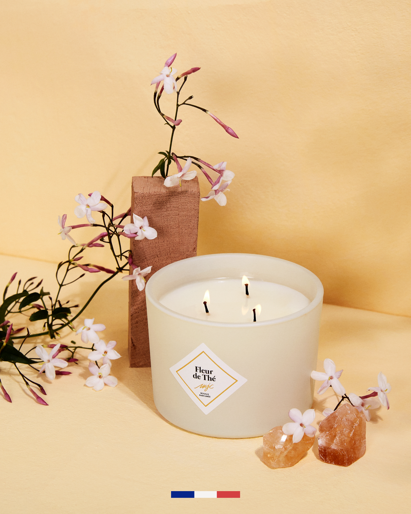 Vela grande Flor de Té