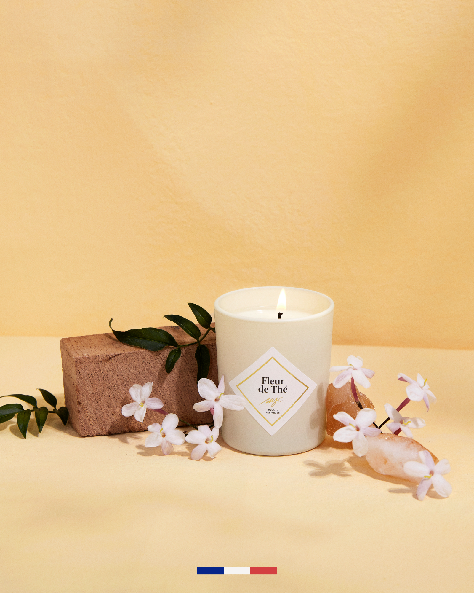 Vela pequeña Flor de Té