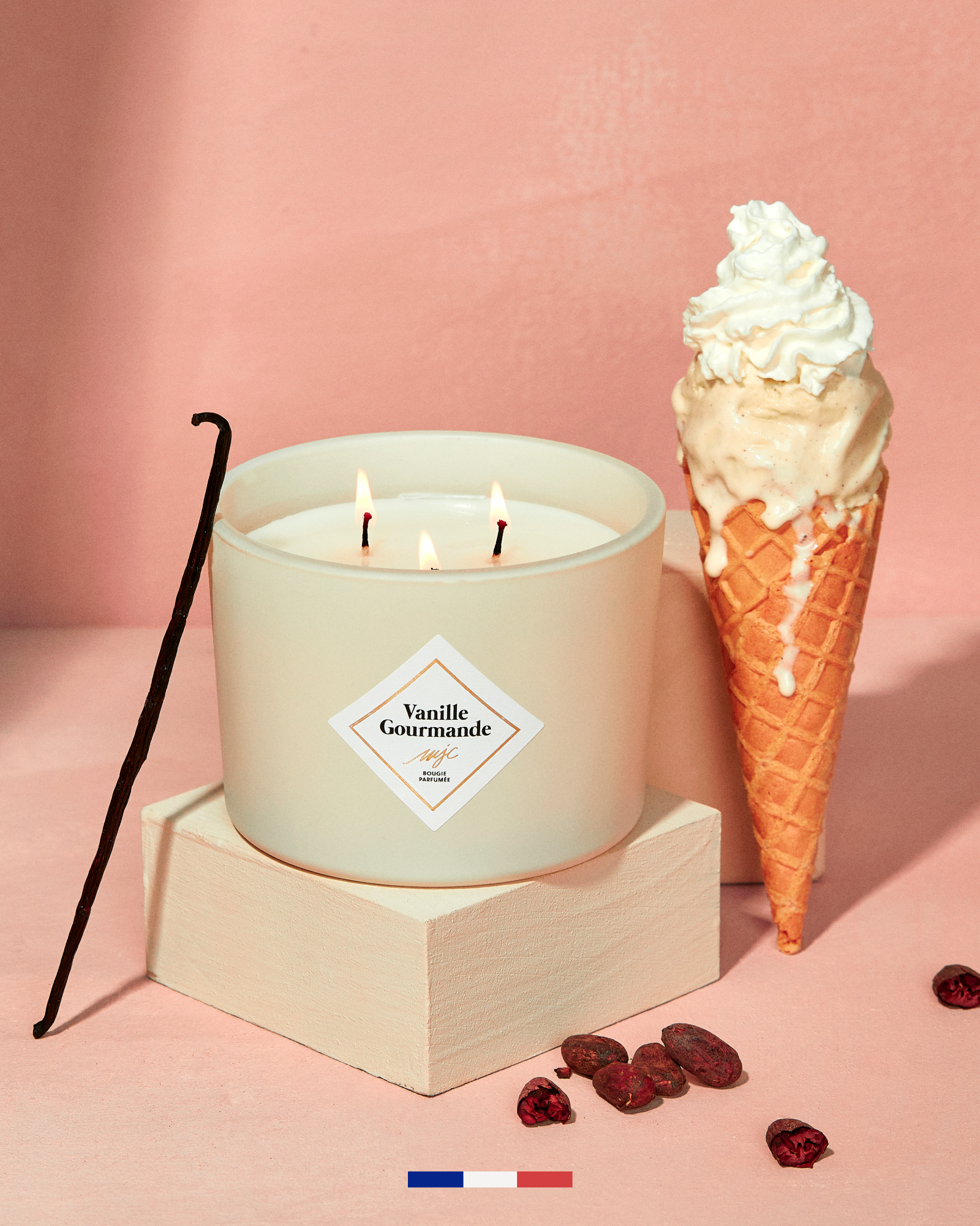 Vela grande Vainilla Gourmet