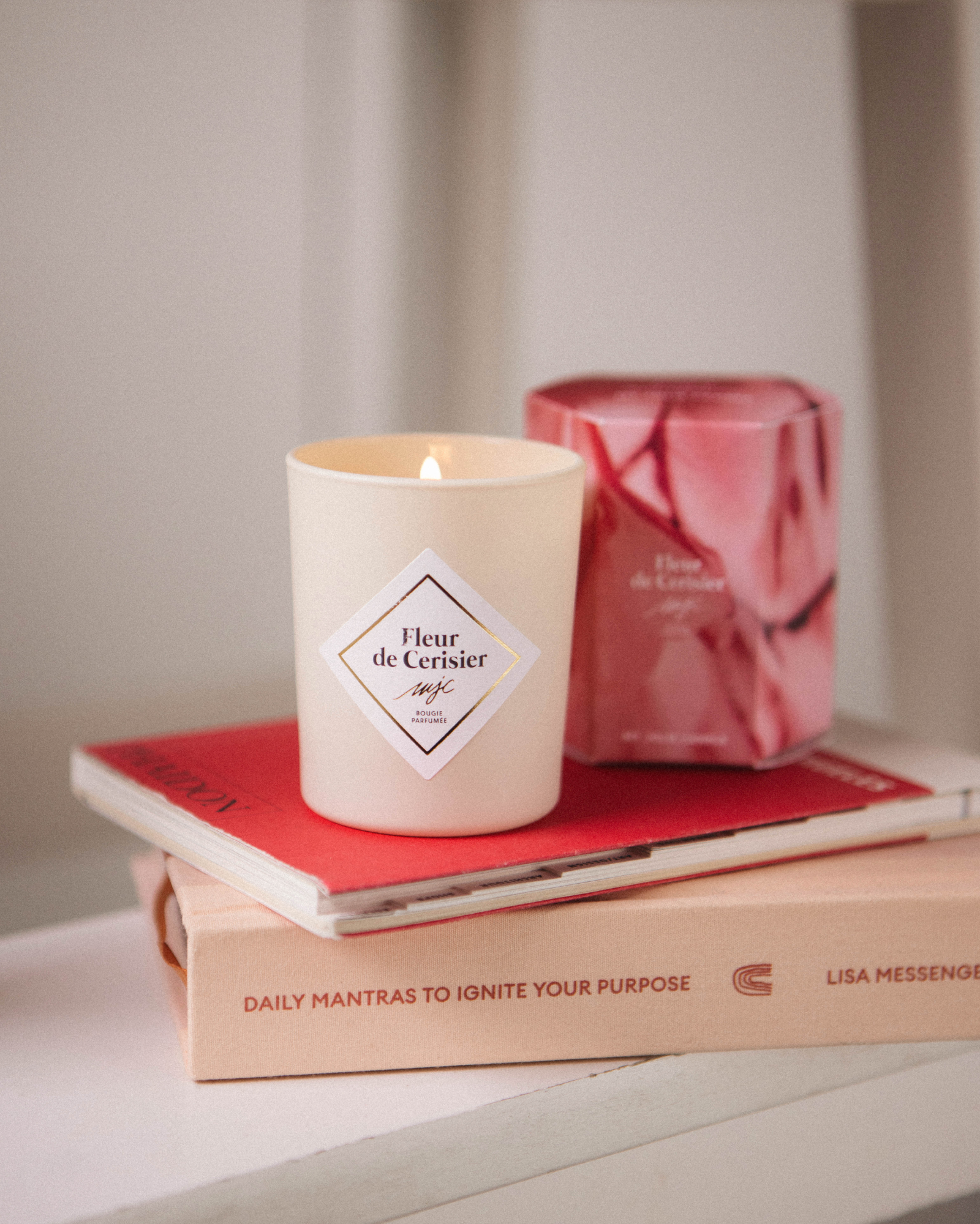 Vela pequeña Flor de Cerezo