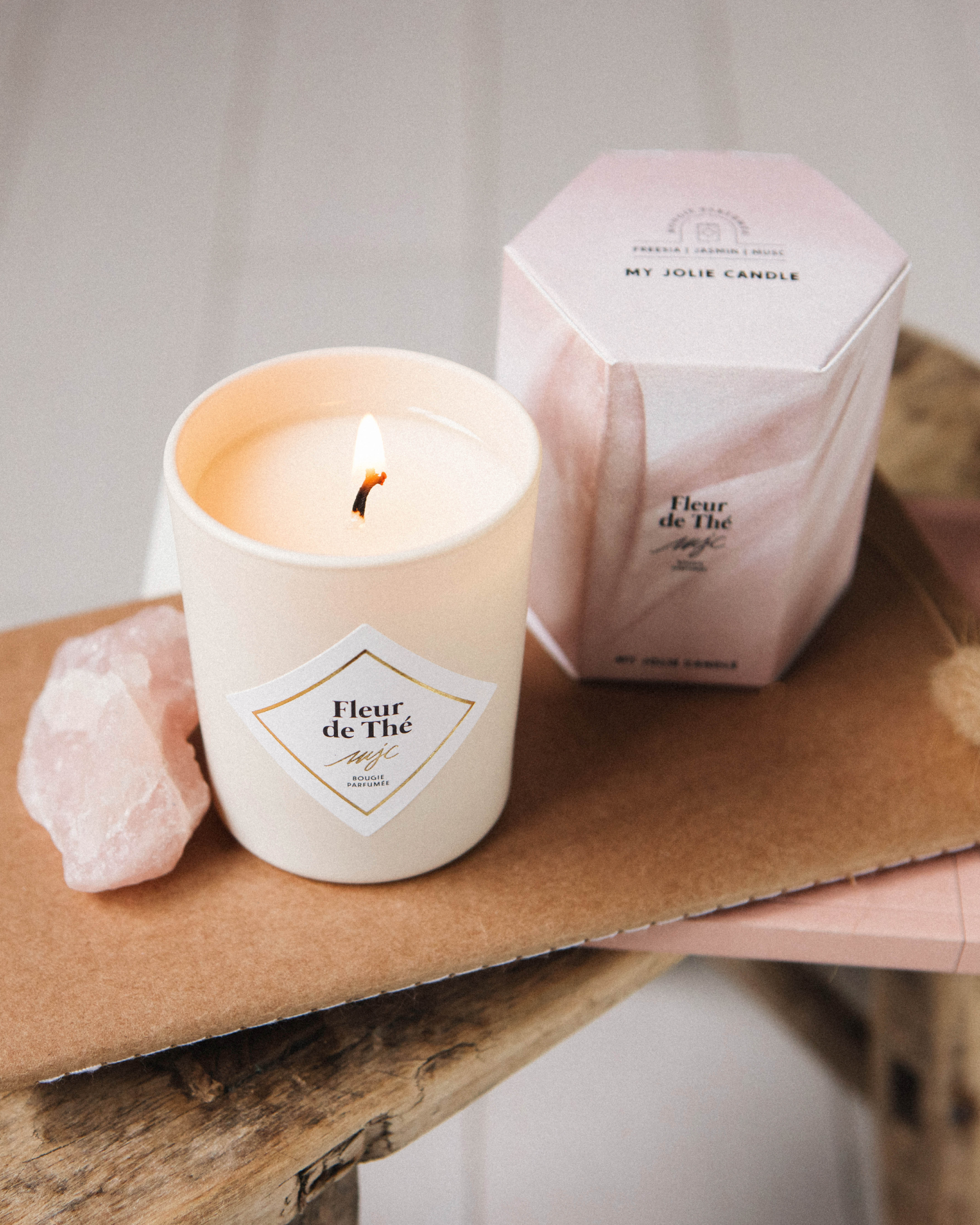 Vela pequeña Flor de Té