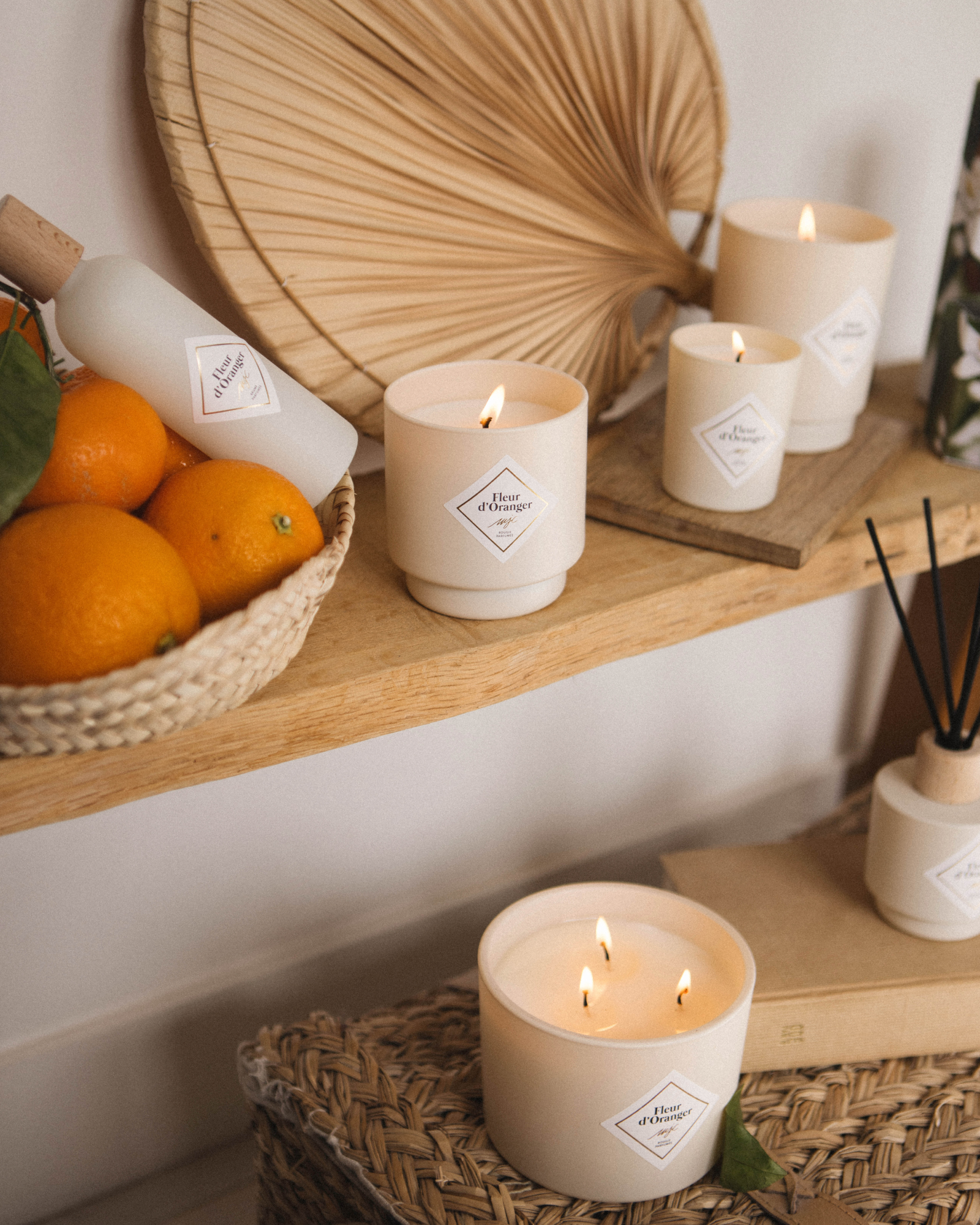 Vela pequeña Flor de Azahar