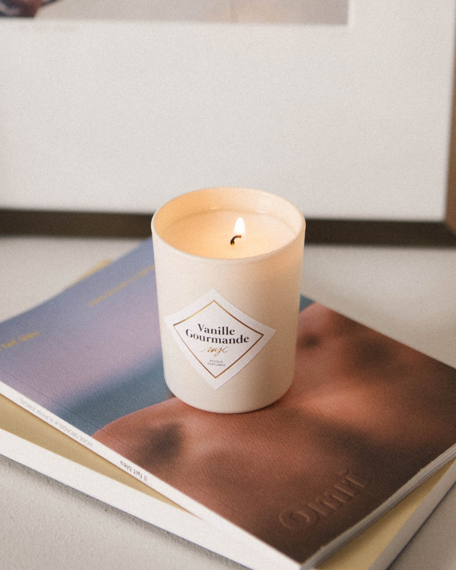 Vela pequeña Vainilla Gourmet