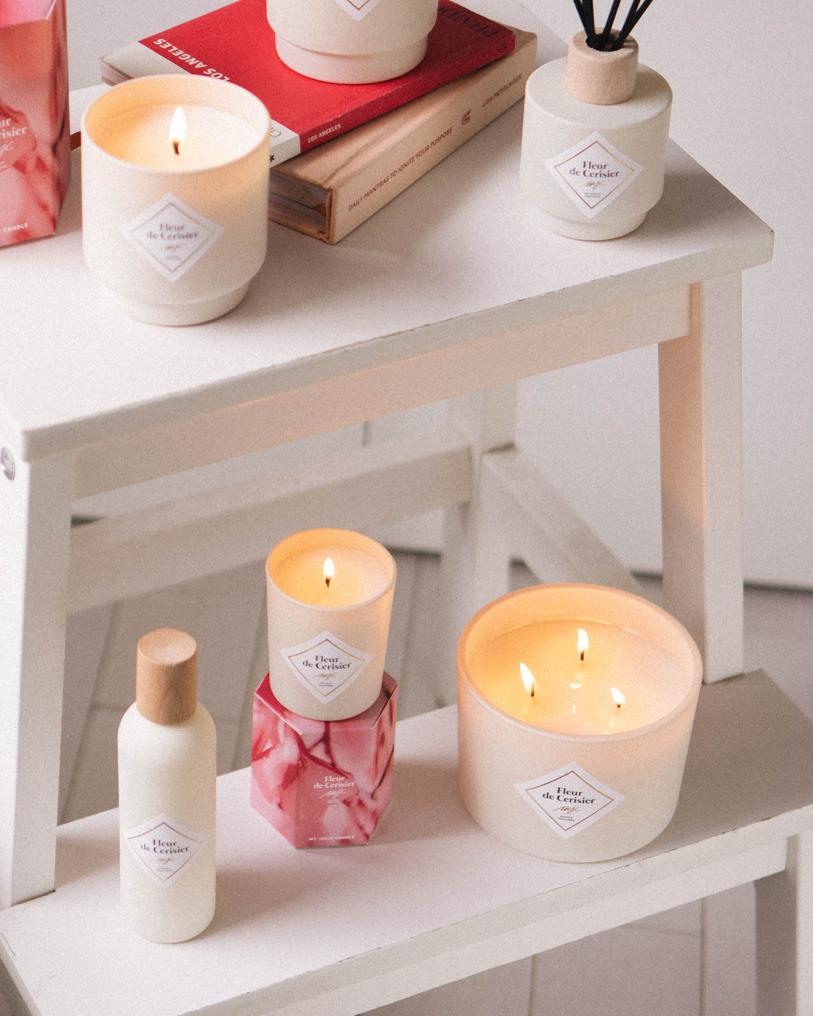 Vela Flor de Cerezo