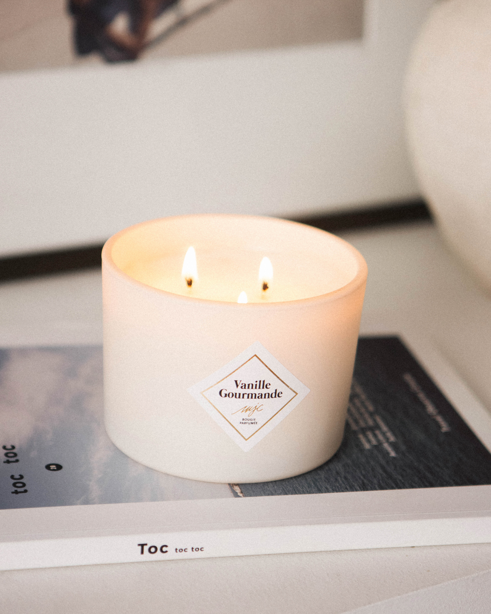 Vela grande Vainilla Gourmet