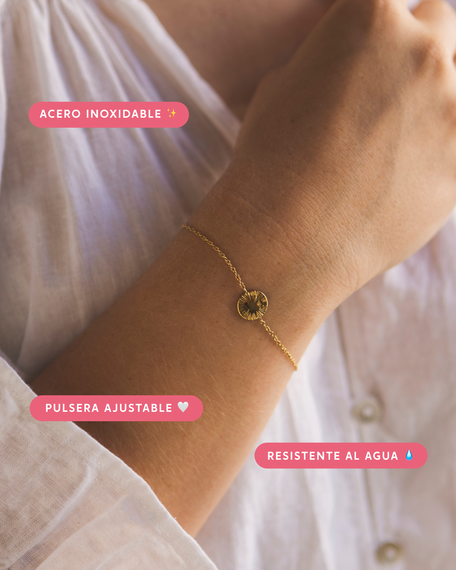 Vela con joya Flor de Cerezo