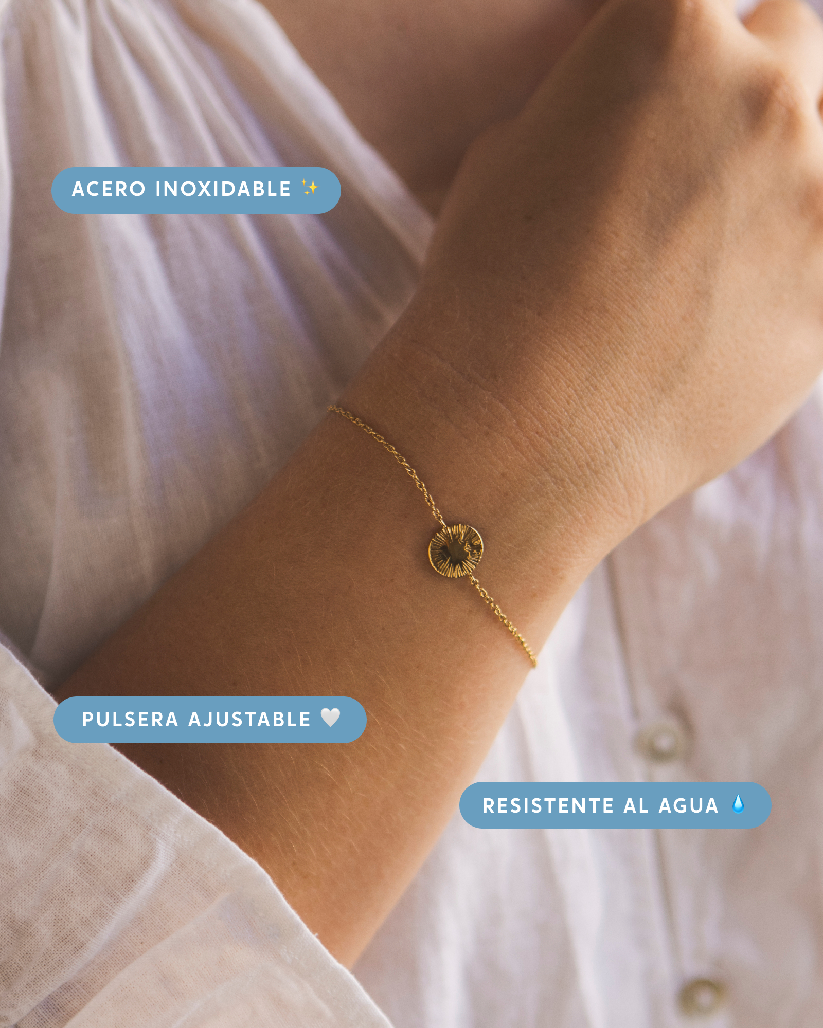 Vela con joya Flor de Algodón