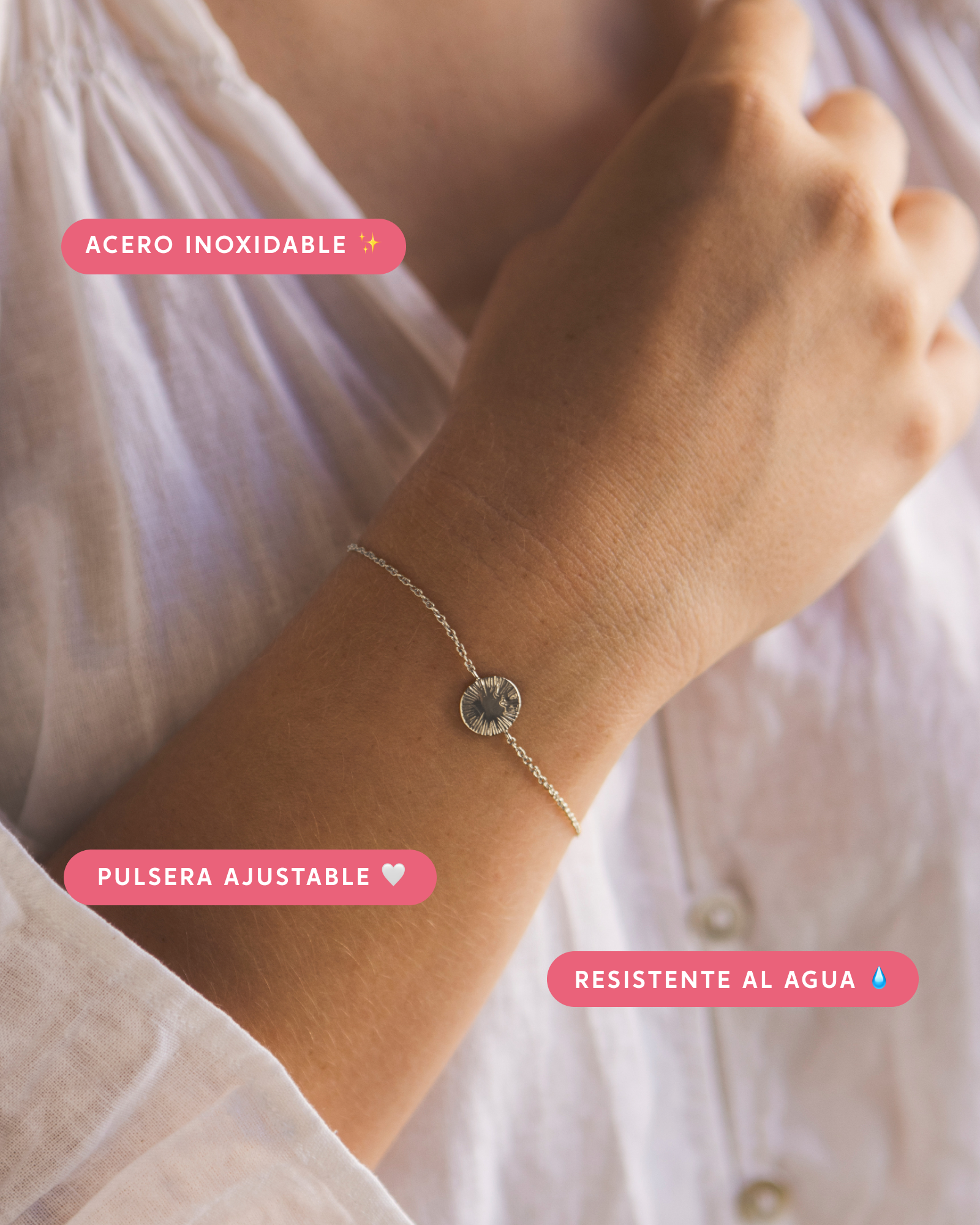 Vela con joya Flor de Cerezo