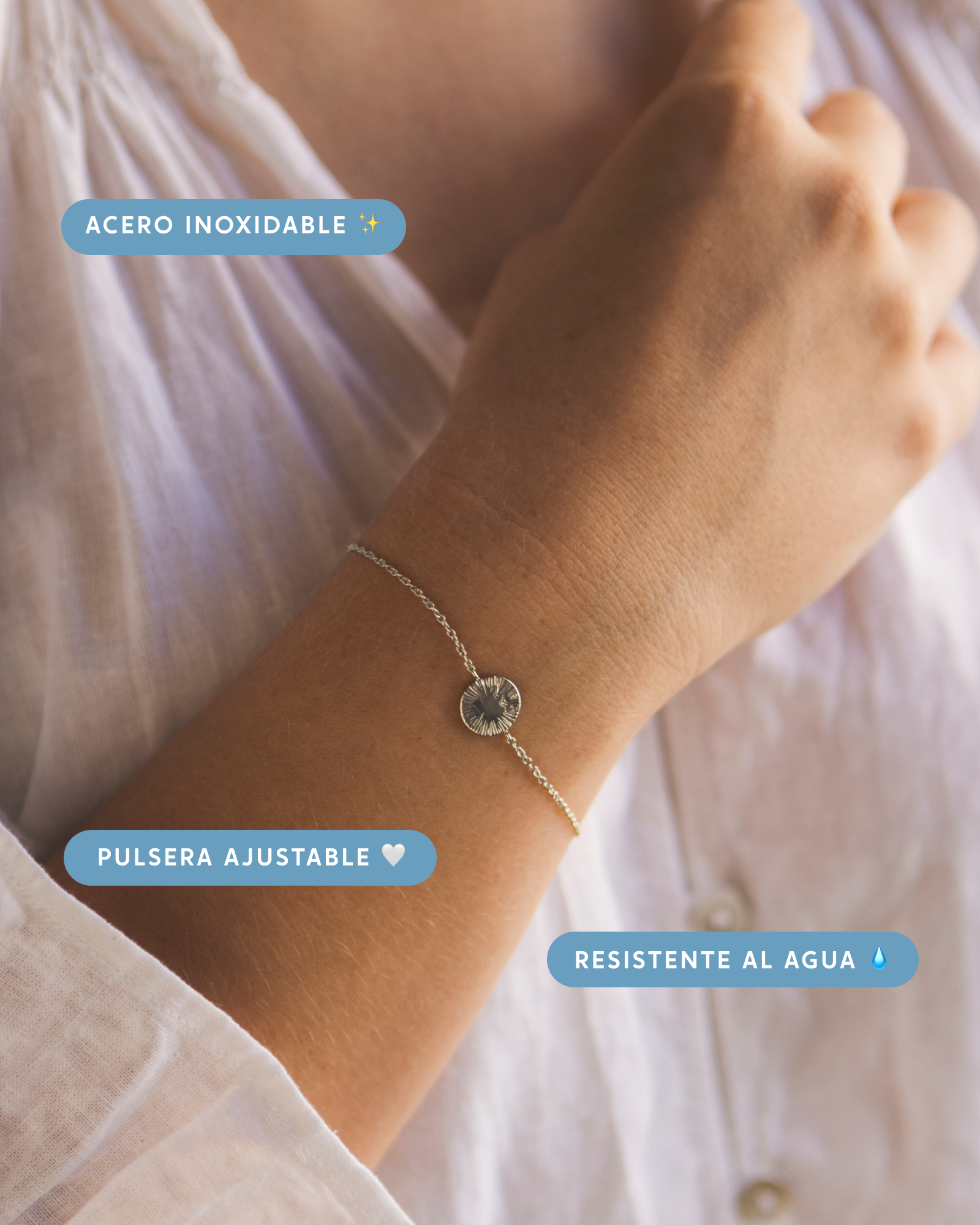 Vela con joya Flor de Algodón