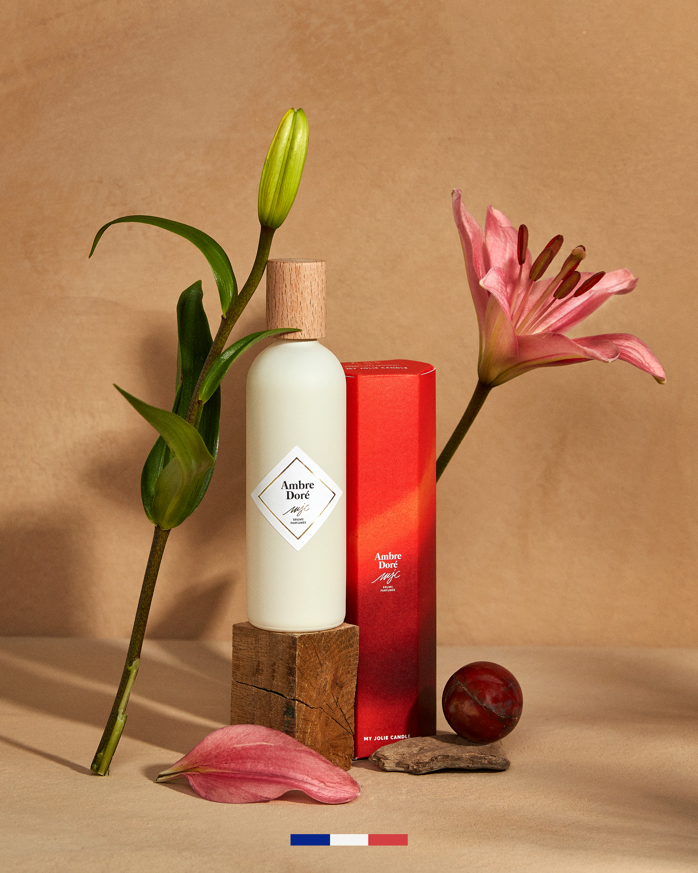 Spray perfumado Ámbar Dorado