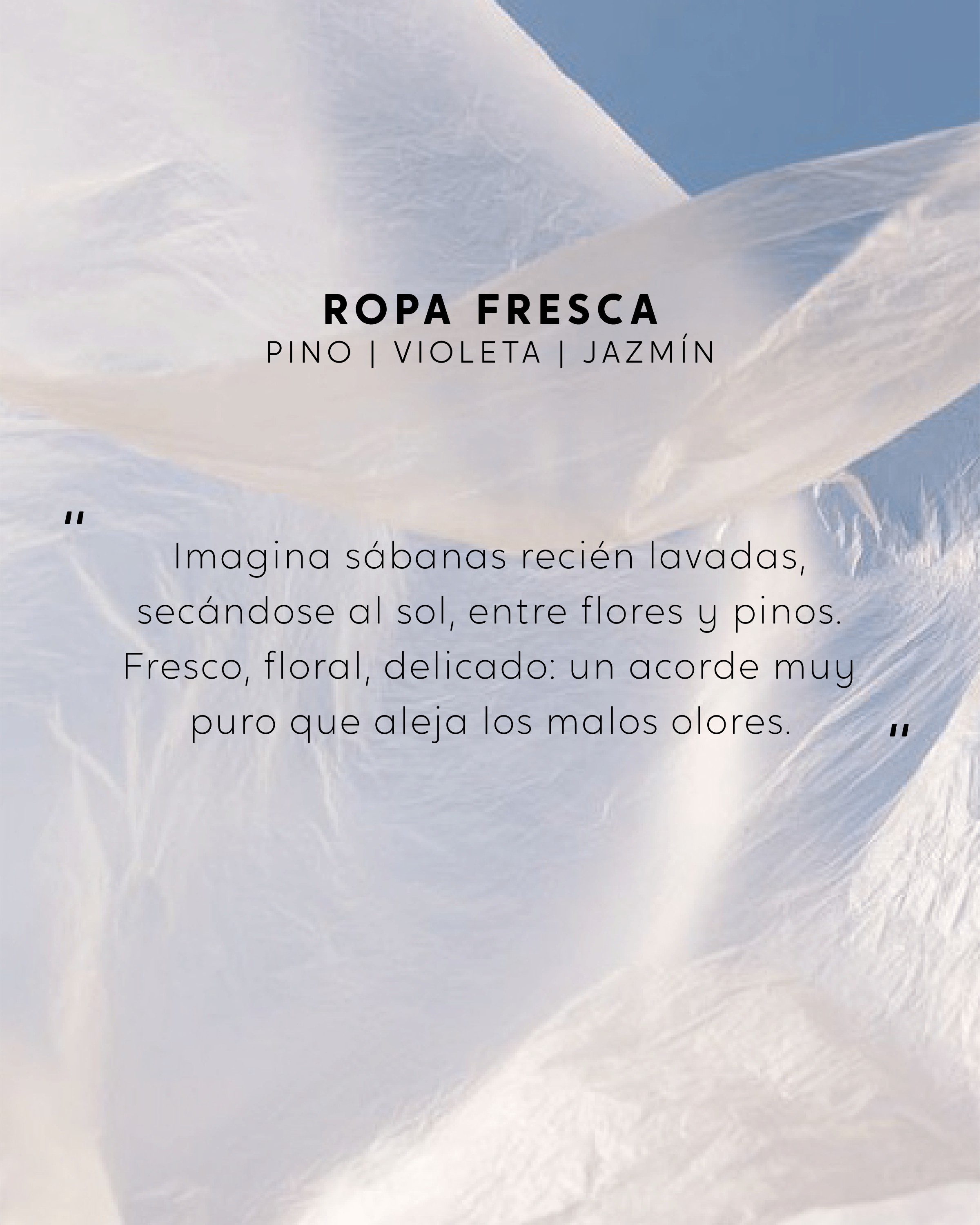 Spray perfumado Ropa Fresca