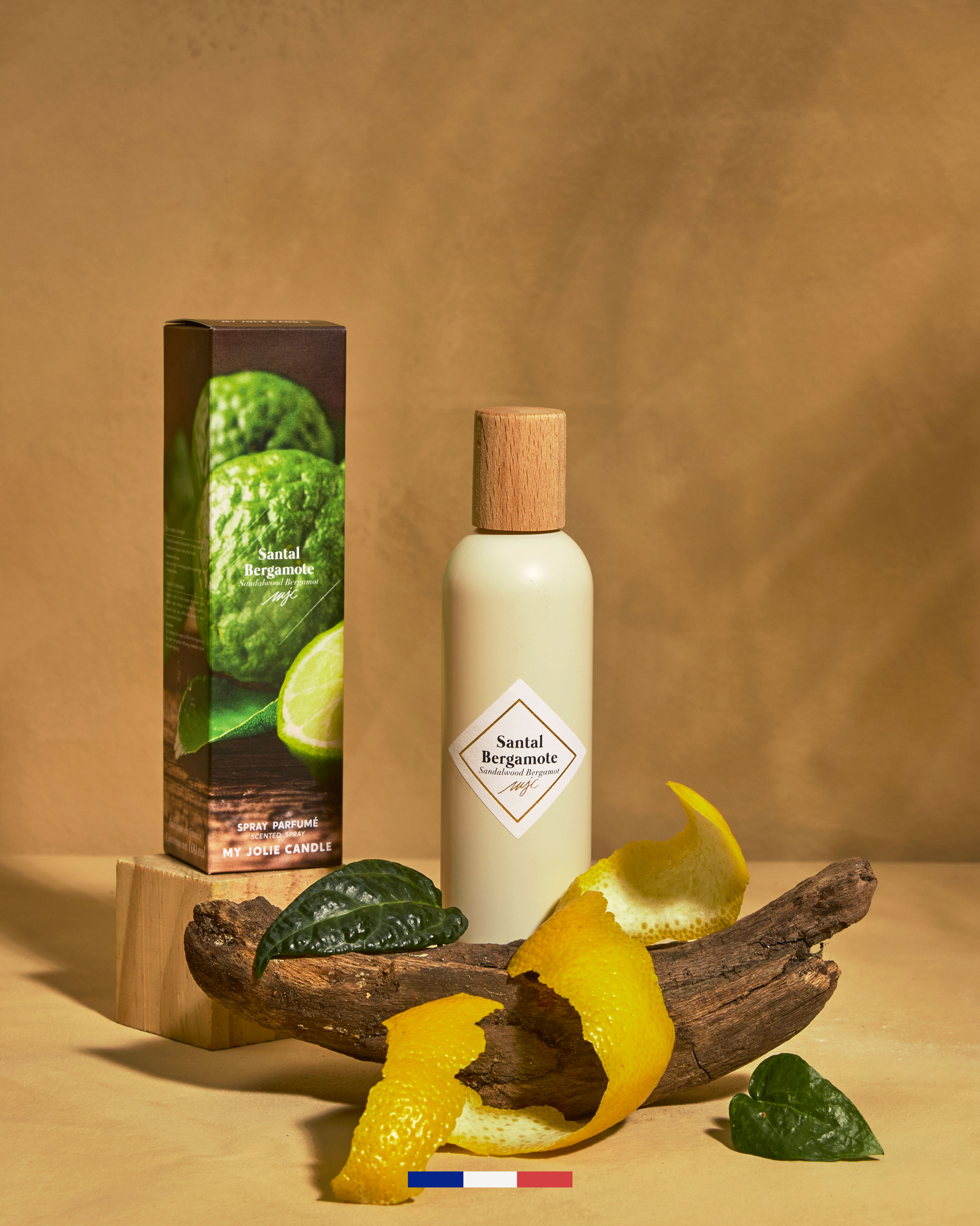 Spray perfumado Sándalo Bergamota