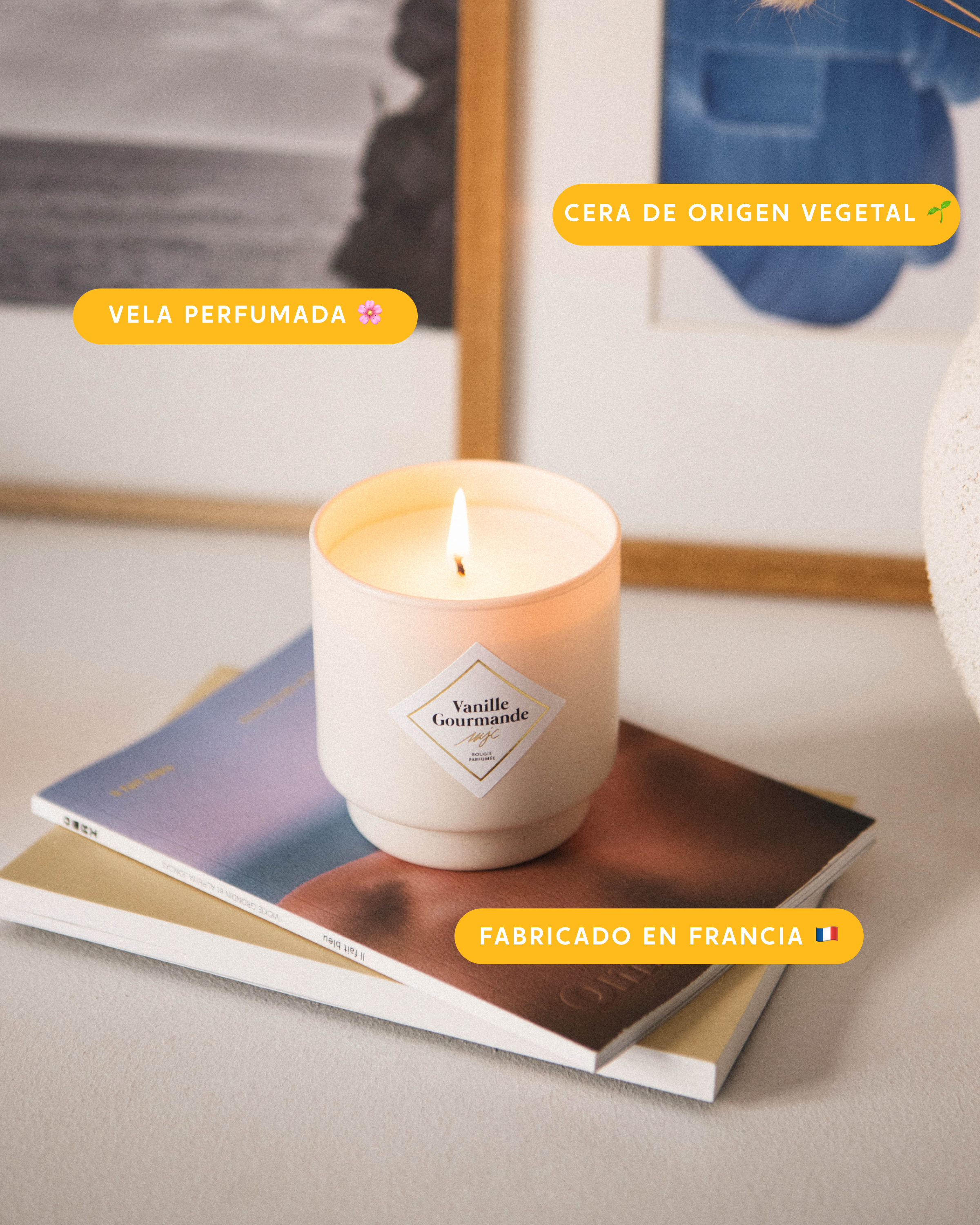 Vela Vainilla Gourmet