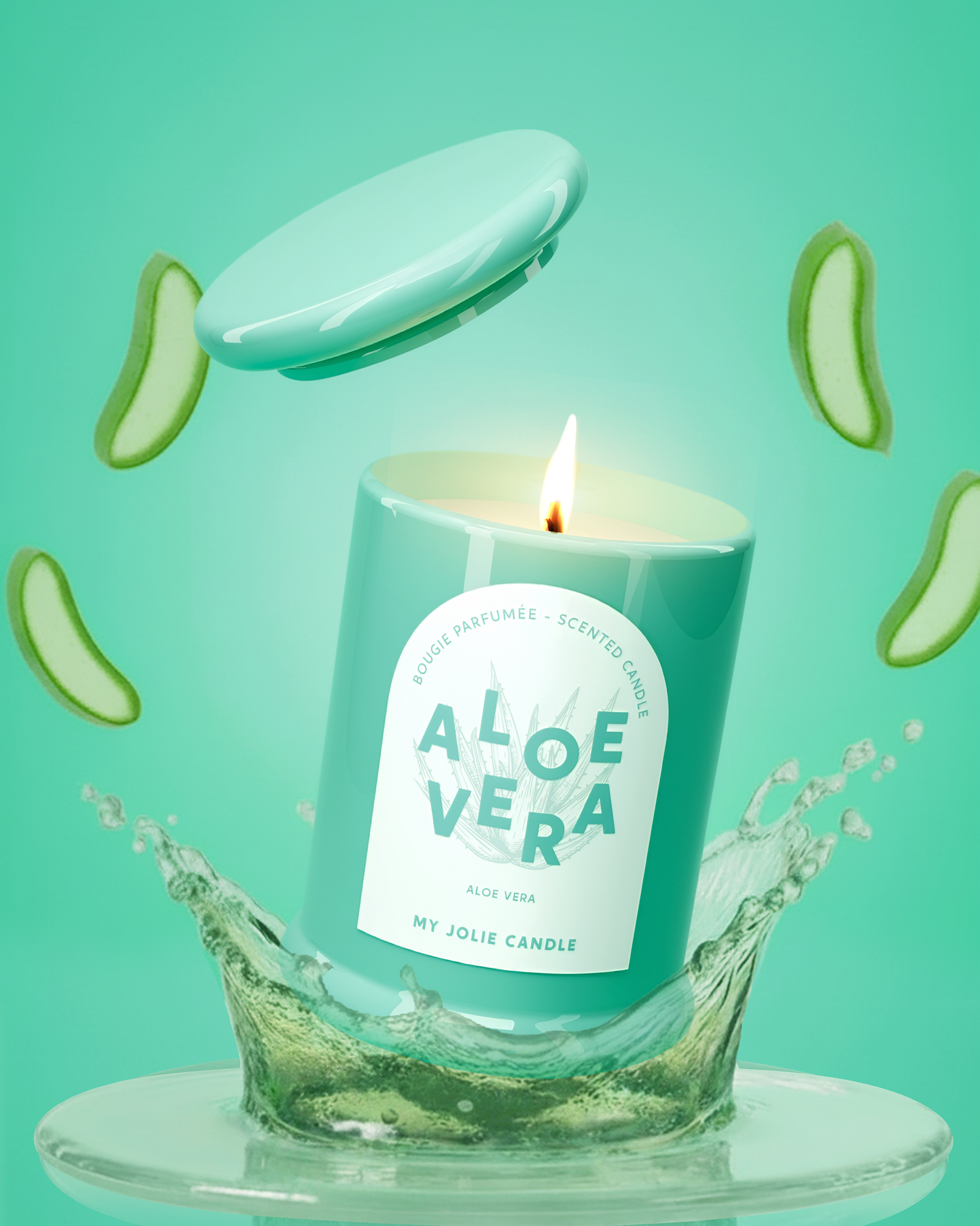 Vela perfumada Aloe Vera