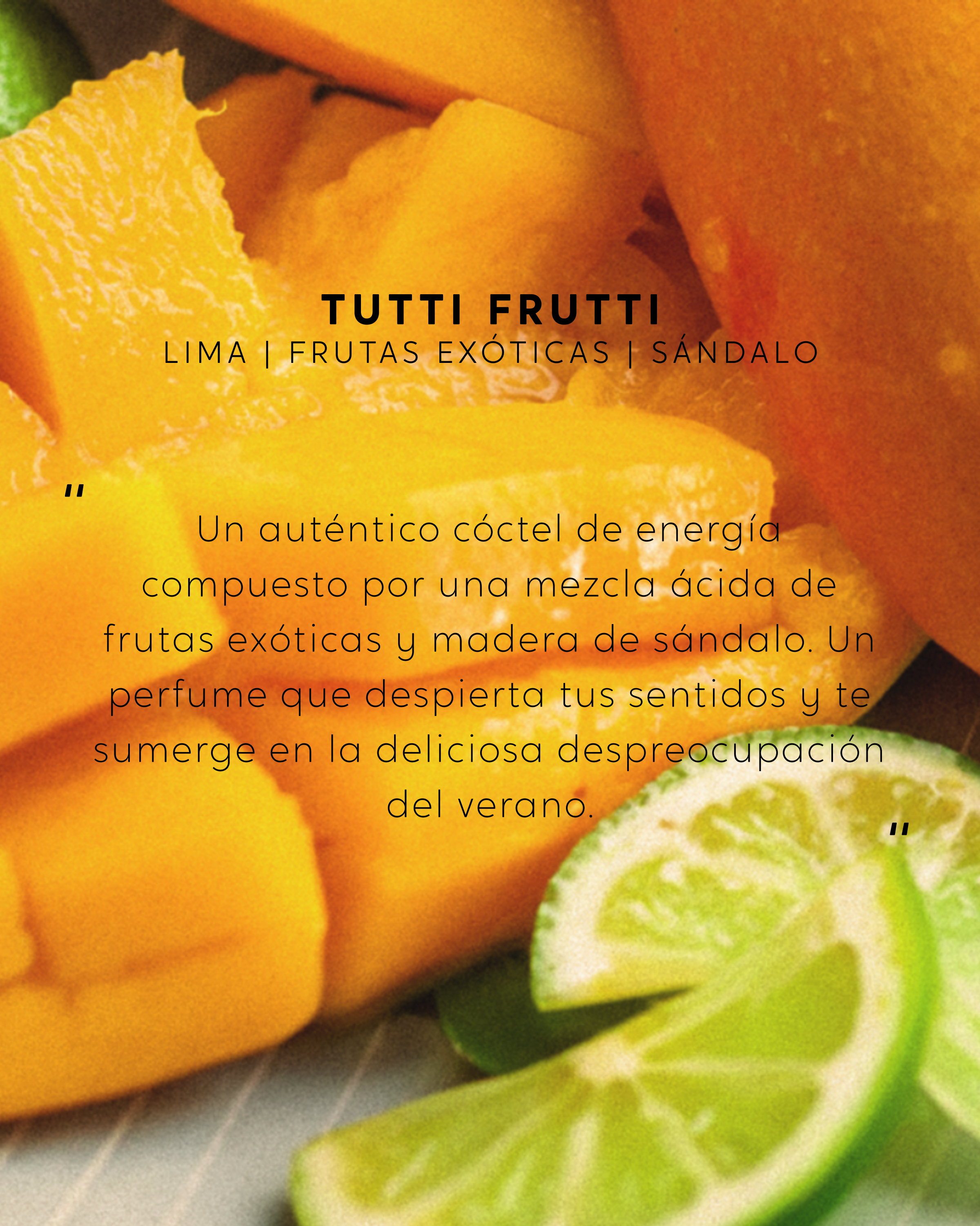 Vela pequeña Tutti Frutti